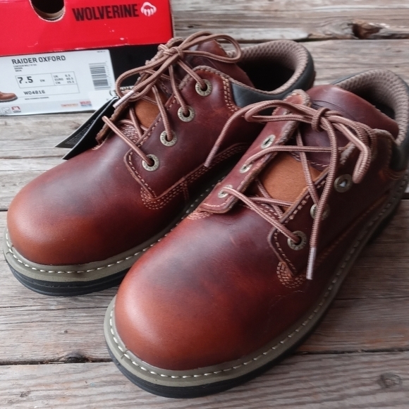 Wolverine Work Shoes Mens 7.5 EW Raider MultiShox - Picture 4 of 10